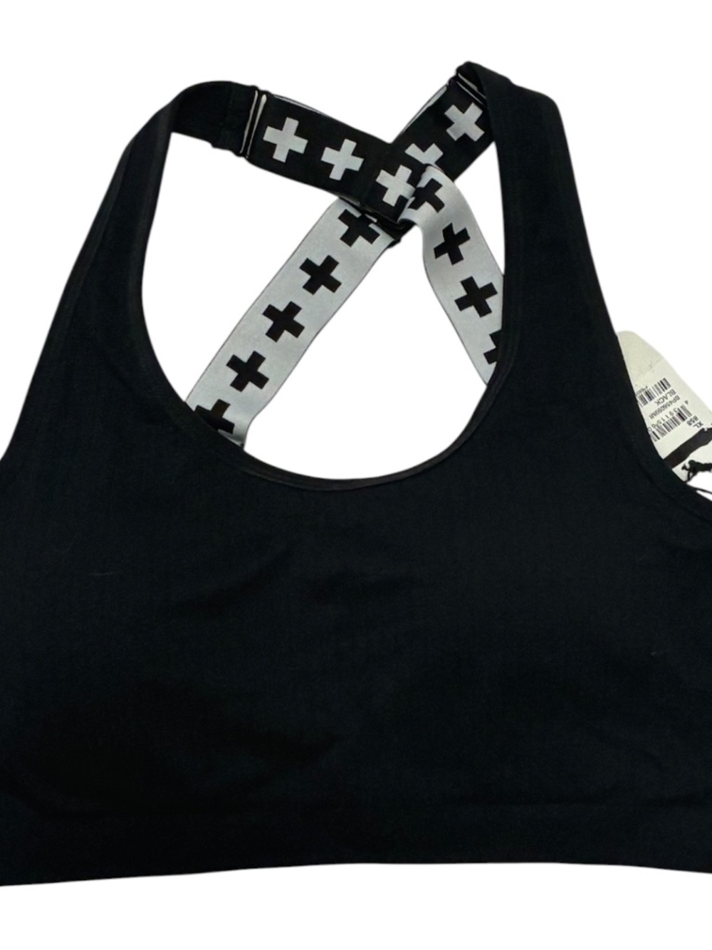 BP. + Wildfang Black Sports Bra Size XL NWT